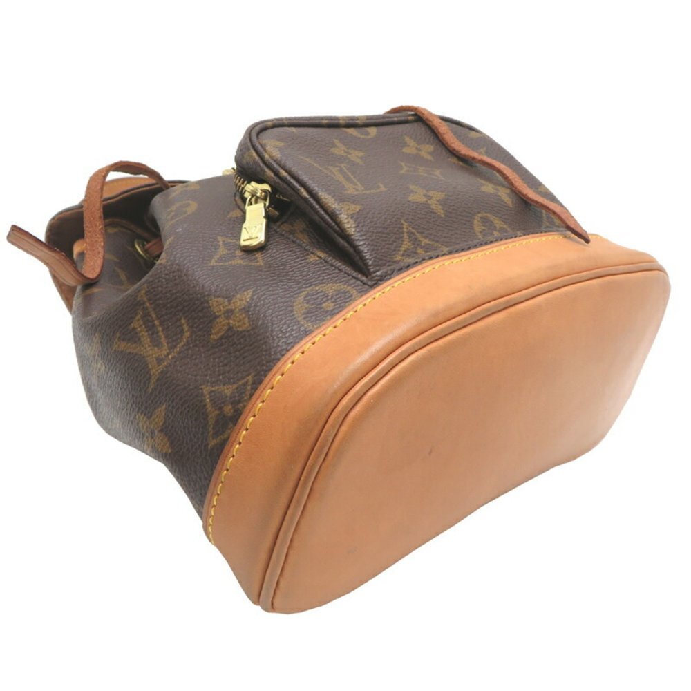 LOUIS VUITTON Authentic Brown Monogram Backpack - Picture 3 of 10